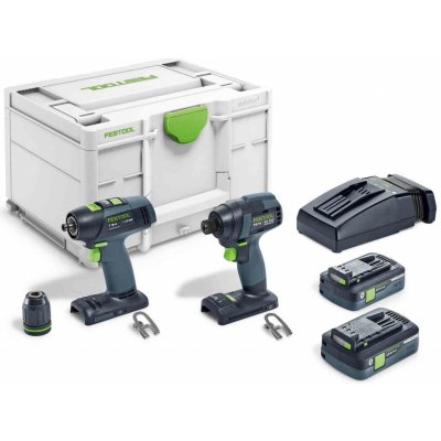 Festool TID 18 HPC 4,0 I-Set T18 577244 – Zboží Mobilmania