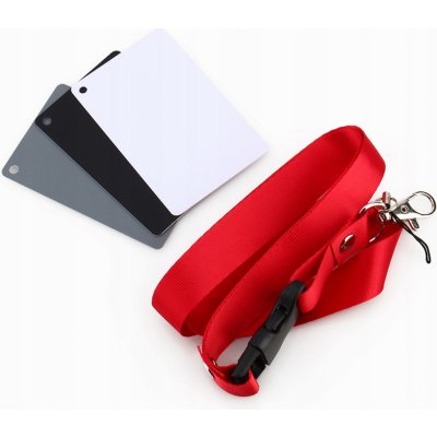 ŠEDÁ KARTA SADA KARET 3V1 VYVÁŽENÍ BÍLÉ 8,5 X 5,4 CM – Zboží Živě