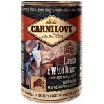 Carnilove Wild Meat Lamb & Wild Boar 400 g – Zbozi.Blesk.cz