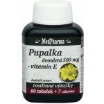 MedPharma Pupalka dvouletá 500 mg + Vitamín E 67 kapslí – Zbozi.Blesk.cz