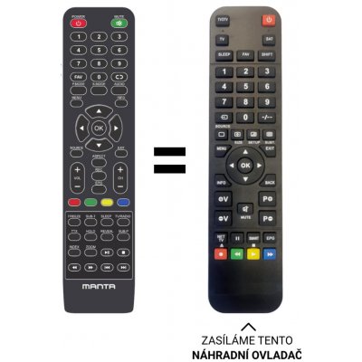 Dálkový ovladač Predátor Manta 19LHN123D – Zboží Živě