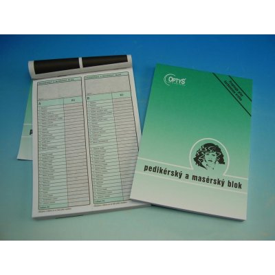 Optys blok pedikérský a masérský A5 – Zboží Mobilmania