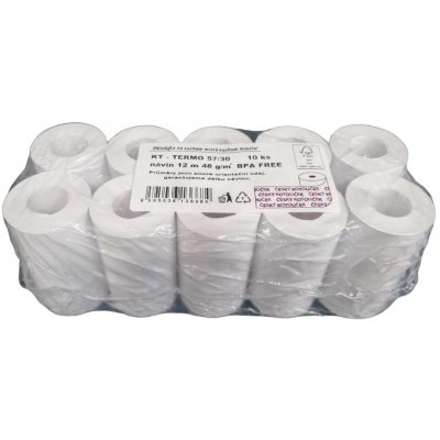 ČESKÝ KOTOUČEK Termo kotoučky bez dutinky 57/30 CL48 (12m) Množství: 10 ks (balení ve fólii) – Zboží Živě