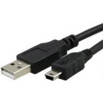 AQ xaqcc63018 Mini USB 5pin - USB 2.0 A kabel,M/ M, 1,8m – Sleviste.cz