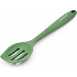 Silikonová děrovaná vařečka KitchenCraft 27 cm je šetrná k nepřilnavému nádobí, žáruvzdorná a ideální pro míchání i scezování pokrmů. KCSILMXSPGR – Zboží Mobilmania