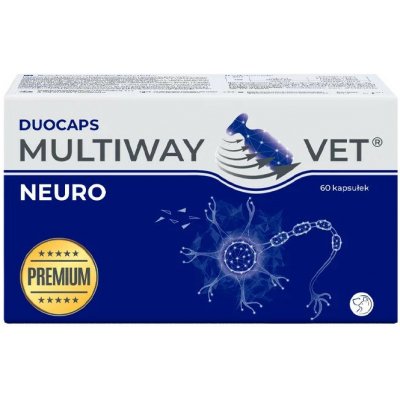 JM Sante Multiway Vet Duocaps Neuro twist-off kapsle na podporu nervové soustavy pro psa a kočku 60 ks – Hledejceny.cz