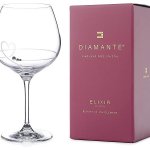 Diamante sklenice na Gin Petit Heart se Swarovski krystaly 610 ml – Zboží Dáma
