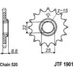 JT Sprockets JTF 1901-14 – Zbozi.Blesk.cz
