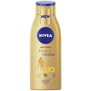 Nivea Q10 Plus Firming + Bronze tělové mléko 400 ml