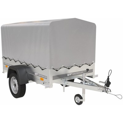 Garden Trailer 201 KIPP s rámem H-800 a šedou plachtou | Zboží Auto