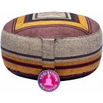 Nefertitis Meditační polštář hnědožlutý NF31483 33x17 – Zboží Dáma