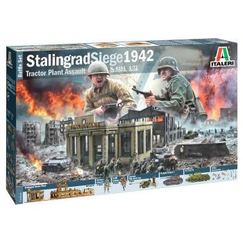 Italeri Model Kit diorama 6195 Berlin 1945: Battle for the Reichstag 1:72