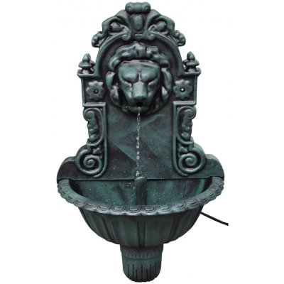 zahrada-XL Nástěnná fontána se lví hlavou