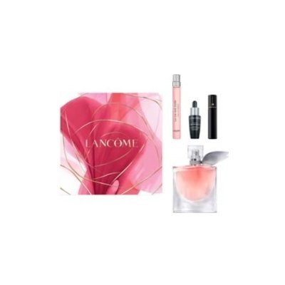 Lancome Lancome La Vie Est Belle SET: Parfumovaná voda 50ml + Parfumovaná voda 10ml + Krém 10ml + Maskara 2ml Pre ženy Parfumovaná voda