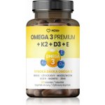 MOVit Omega 3 Premium+K2+D3+E 90 tobolek – Zboží Dáma