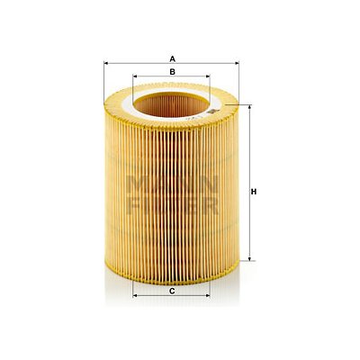 MANN-FILTER Vzduchový filtr C1250 – Hledejceny.cz