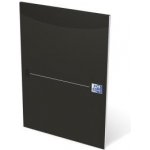 Oxford blok poznámkový lepený Smart black A4 linkovaný 50 listů – Zboží Živě