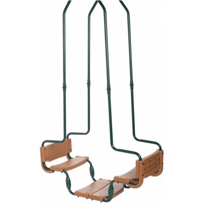 SwingKing dvoumístná houpačka typu gondola pro hranol zelená 225 x 110 x 41 cm – Zboží Dáma