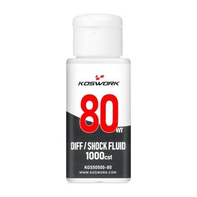Koswork 80WT 1000cst Silikonový olej do tlumičů a diferenciálu 70 ml – Sleviste.cz