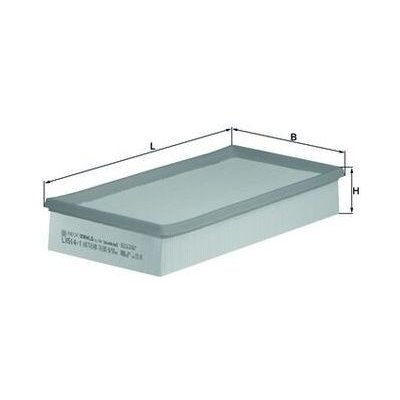 Vzduchový filtr MAHLE LX 514/1 – Hledejceny.cz