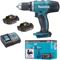 Akušroubovák Makita DDF453SYX4