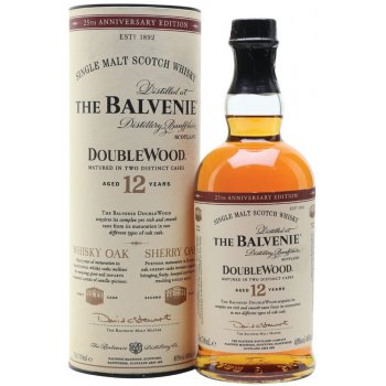 Balvenie DoubleWood Old 12y 40% 0,7 l (holá láhev)