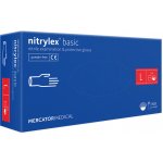 Mercator Medical Nitrylex Basic modré 100 ks – Zboží Dáma