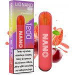 iJoy Lio Nano Pro 1200 Cherry Strawberry 16 mg 1200 potáhnutí – Zboží Dáma