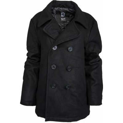 Kabát Brandit Pea Coat černá