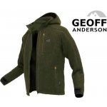 Geoff Anderson Bunda s kapucí TEDDY Zelený – Zboží Dáma