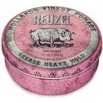 Reuzel Pink Grease Heavy Hold pomáda na vlasy 340 g – Sleviste.cz