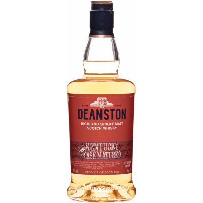 Deanston Kentucky Cask 40% 0,7 l (holá láhev) – Hledejceny.cz