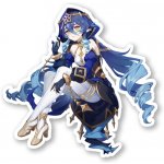 Genshin Impact Samolepka Layla – Zboží Živě