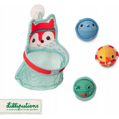Lilli Košík do vany se třemi míčky liška Alice – Sleviste.cz