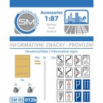 Small Models informativní značky provozní RS012b – Zboží Dáma