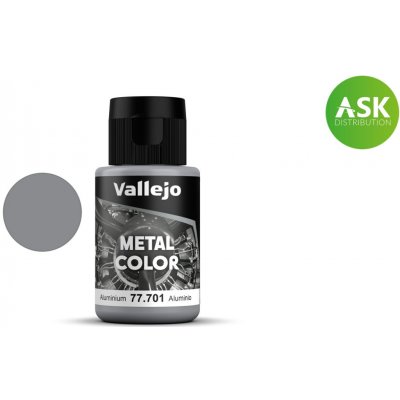 Vallejo Barva Metal Color 77701 Aluminium 32ml – Sleviste.cz