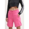 Dámské šortky adidas Kraťasy dámské hladké high waist IW1256 růžová