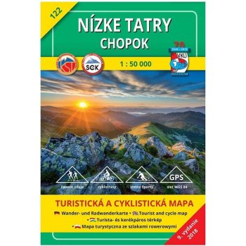 122 NÍZKÉ TATRY - Chopok - turistická mapa 1:50t.