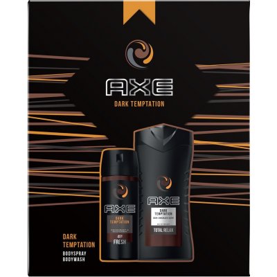 Axe Dark Temptation sprchový gel 250 ml + deodorant 150 ml dárková sada – Zboží Mobilmania