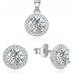 AGATO Blyštivá souprava šperků se zirkony AGSET360 – Sleviste.cz