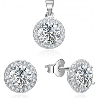 AGATO Blyštivá souprava šperků se zirkony AGSET360 – Sleviste.cz