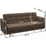 Kondela Amedia čokoládová – Hledejceny.cz