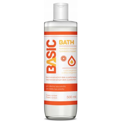 Basic Bath hydratační koupel s vůni bergamot 500 ml – Zboží Dáma