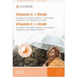 AMINOLABS LIVSANE Vitamin C + Zinek vysoká dávka 60 ks – Zboží Mobilmania