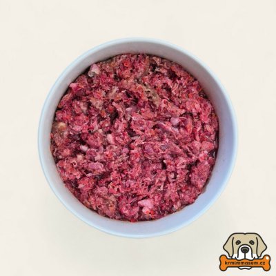 Krmimmasem.cz BARF Kachní komplet se zeleninou a ovocem 1 kg – Zbozi.Blesk.cz