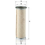 MANN-FILTER Vzduchový filtr MANN CF1133 (MF CF1133) – Hledejceny.cz