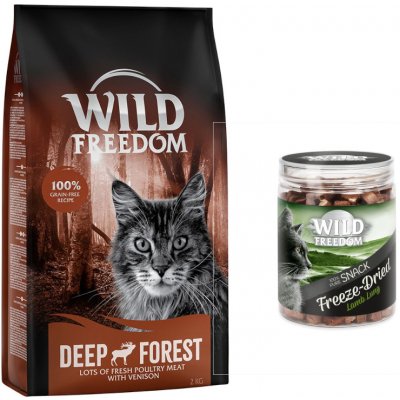 Wild Freedom Adult Deep Forest s jelením masem 2 kg – Zboží Mobilmania