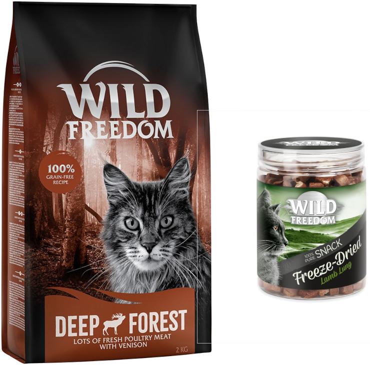 Wild Freedom Adult Deep Forest s jelením masem 2 kg