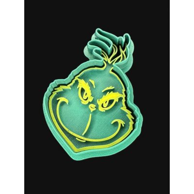 Simi3dtisk Vykrajovátka a razítka s motivem - Grinch - V1 – Hledejceny.cz