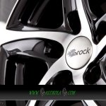 Brock B25 8x18 5x108 ET45 black polished – Hledejceny.cz